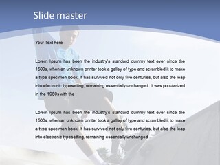 Angle Full Teen PowerPoint Template