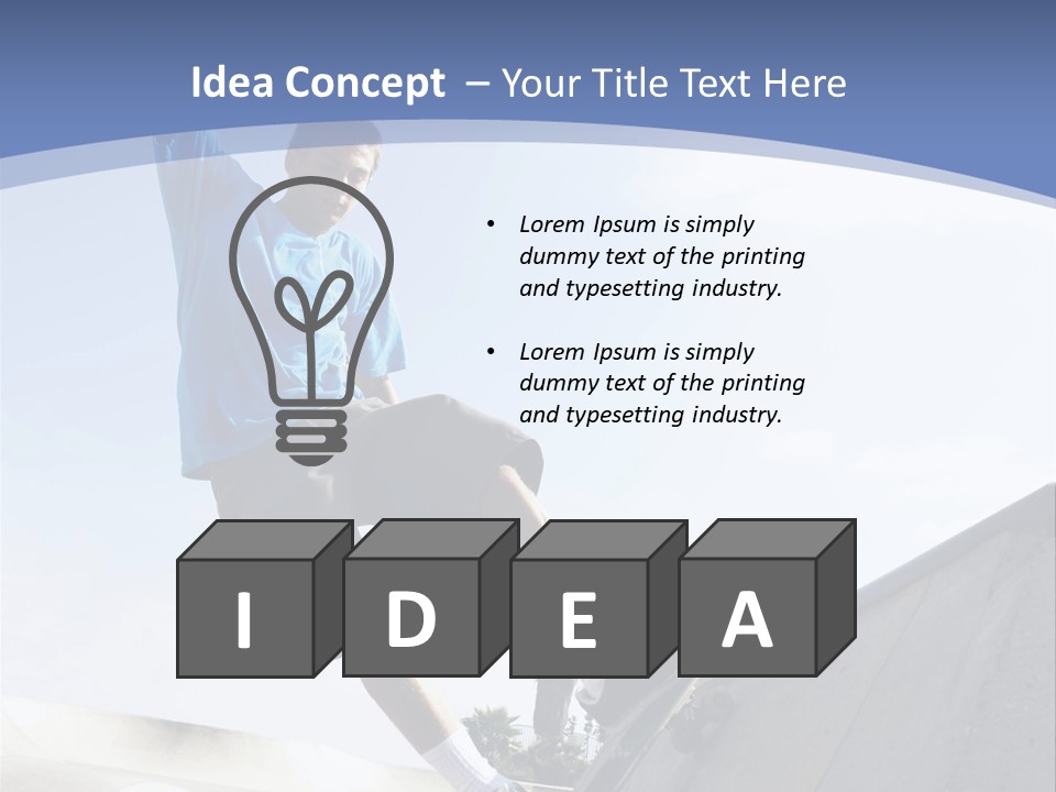 Angle Full Teen PowerPoint Template