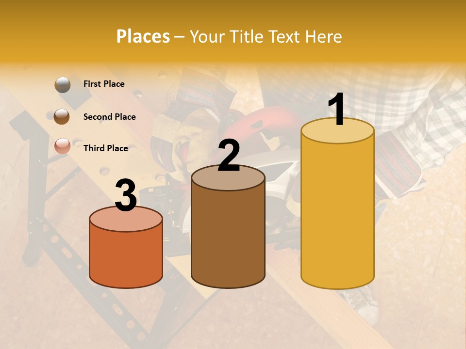 Macro Workbench Bench PowerPoint Template