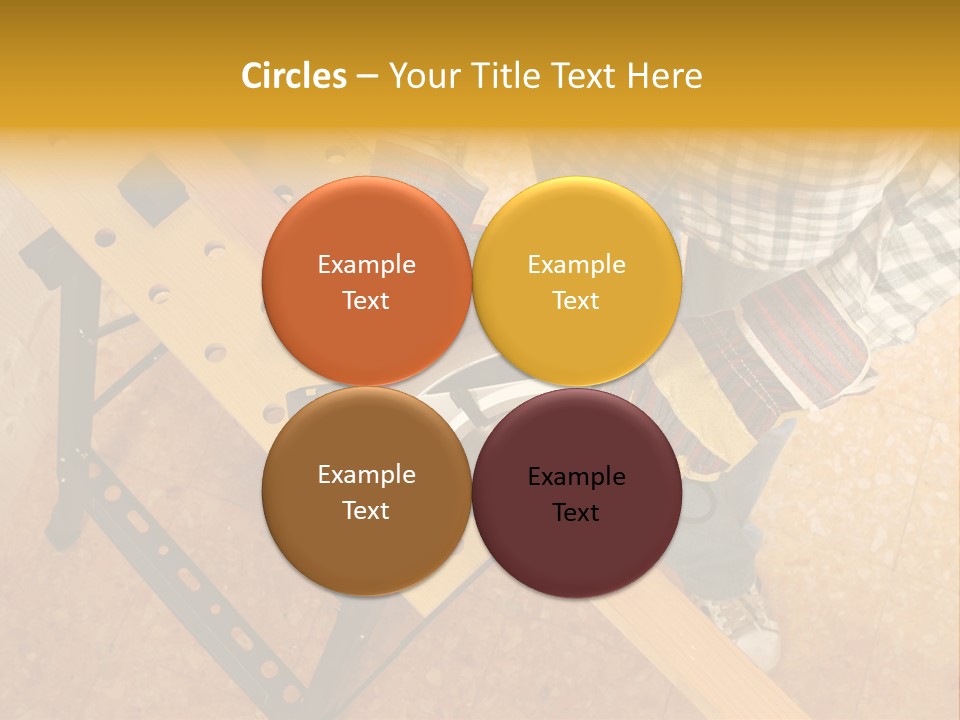 Macro Workbench Bench PowerPoint Template