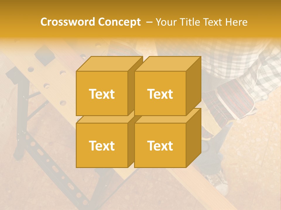 Macro Workbench Bench PowerPoint Template