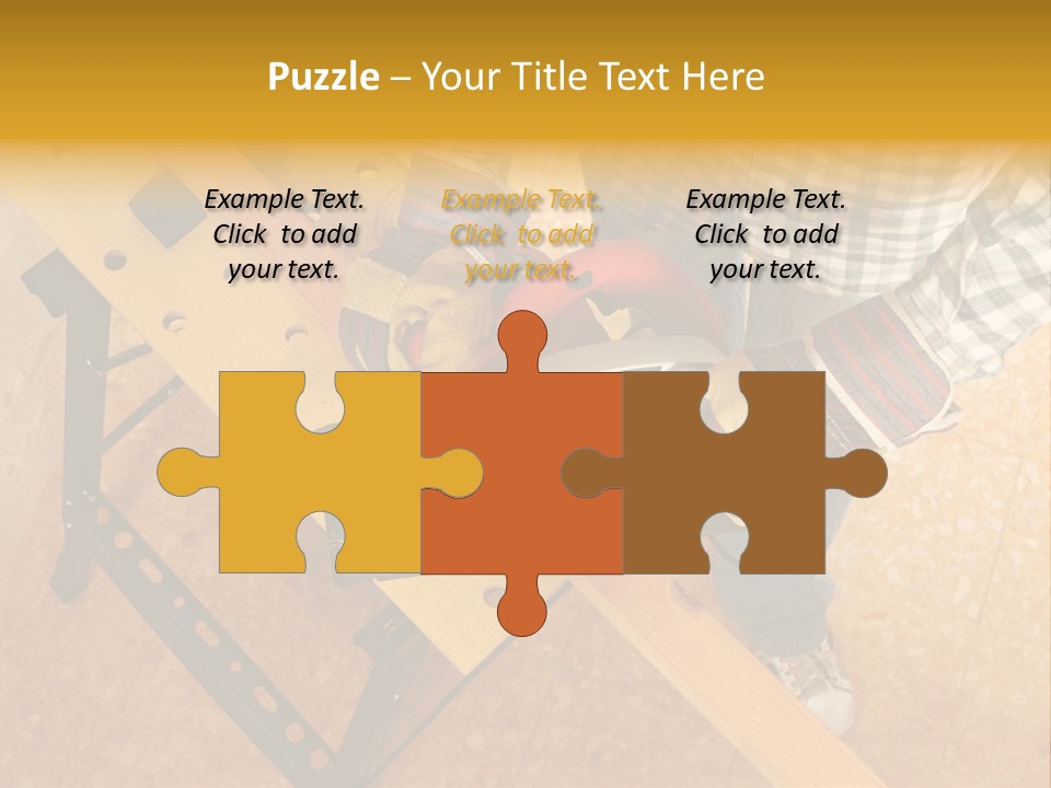 Macro Workbench Bench PowerPoint Template