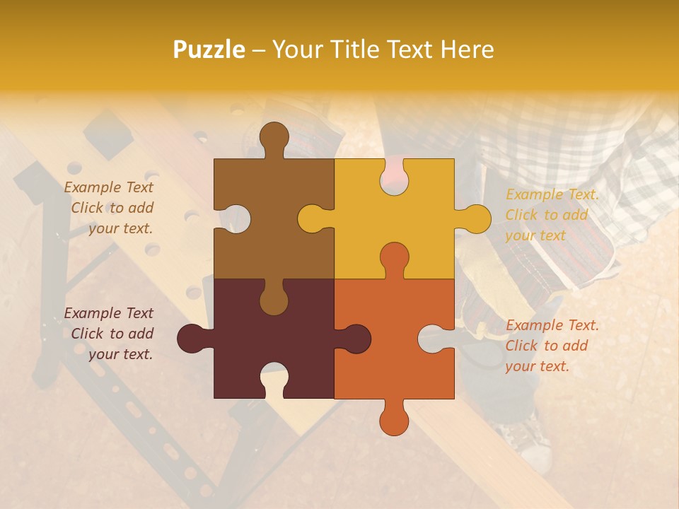 Macro Workbench Bench PowerPoint Template