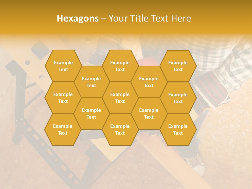 Macro Workbench Bench PowerPoint Template