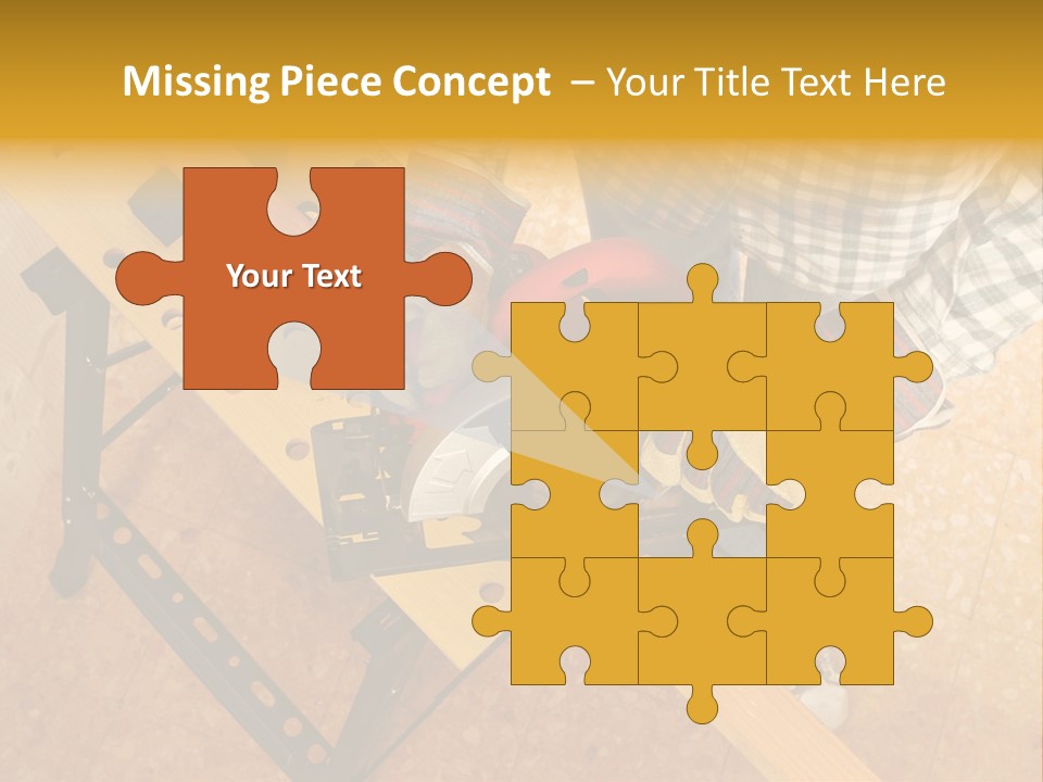 Macro Workbench Bench PowerPoint Template