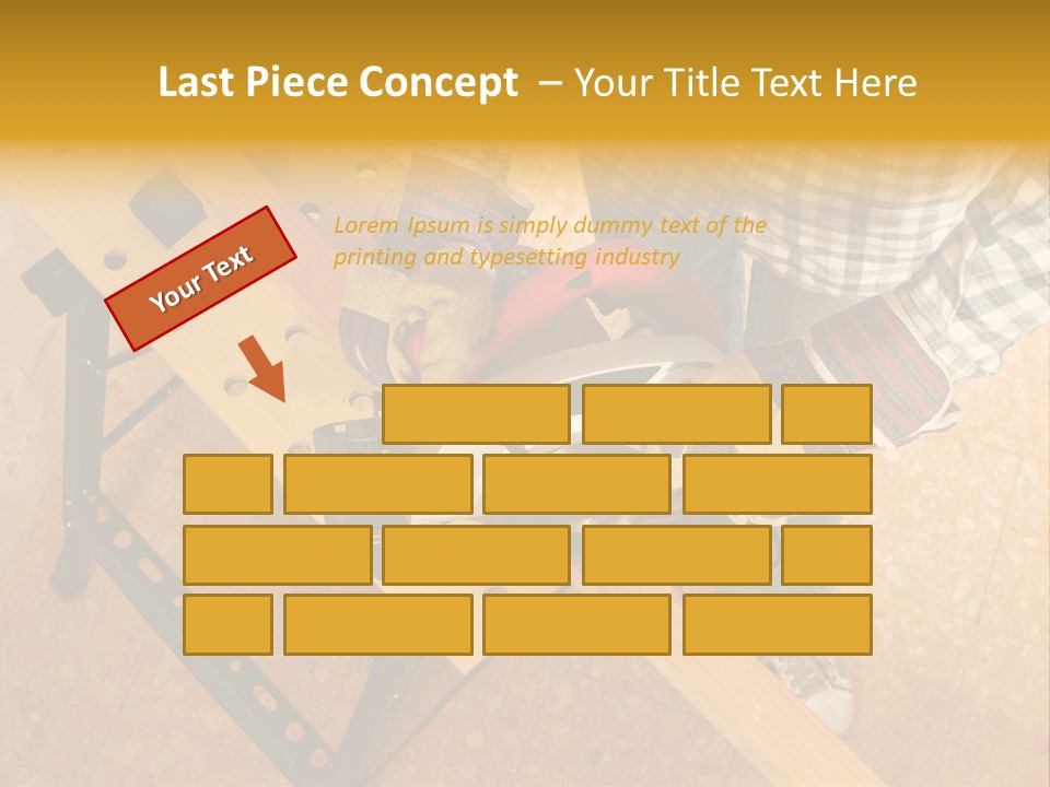 Macro Workbench Bench PowerPoint Template