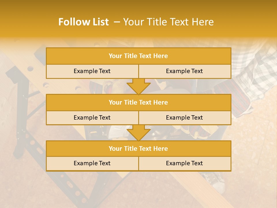 Macro Workbench Bench PowerPoint Template