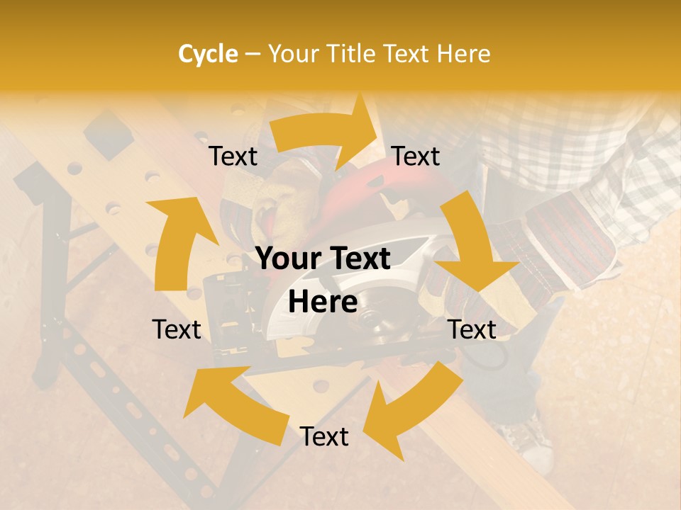 Macro Workbench Bench PowerPoint Template