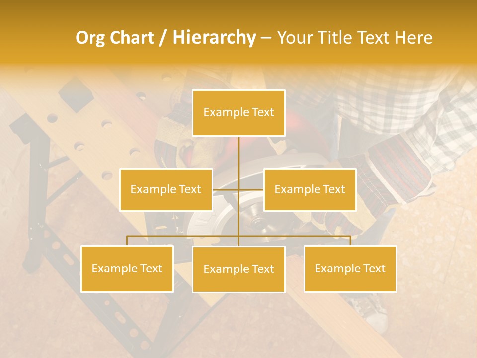 Macro Workbench Bench PowerPoint Template