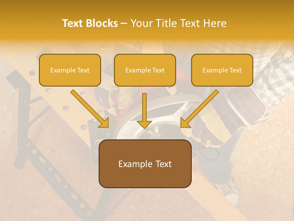 Macro Workbench Bench PowerPoint Template