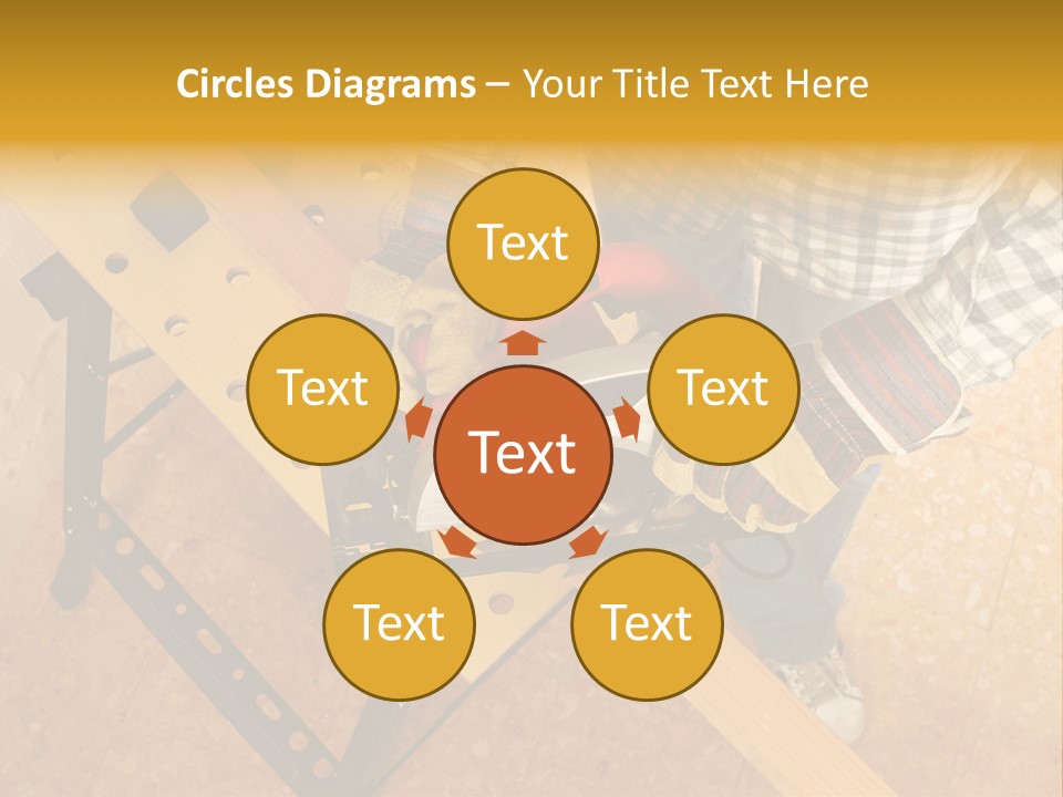 Macro Workbench Bench PowerPoint Template