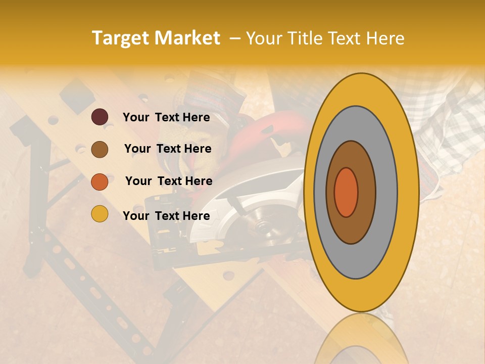 Macro Workbench Bench PowerPoint Template