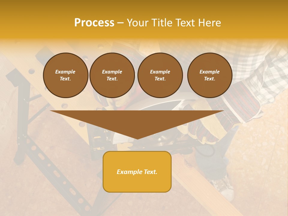 Macro Workbench Bench PowerPoint Template