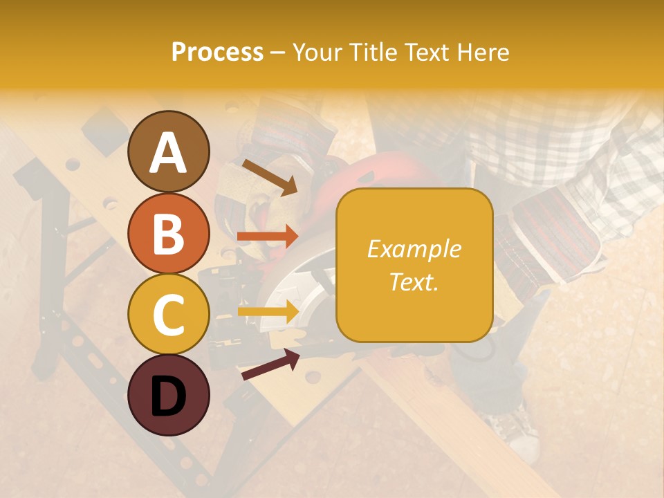 Macro Workbench Bench PowerPoint Template