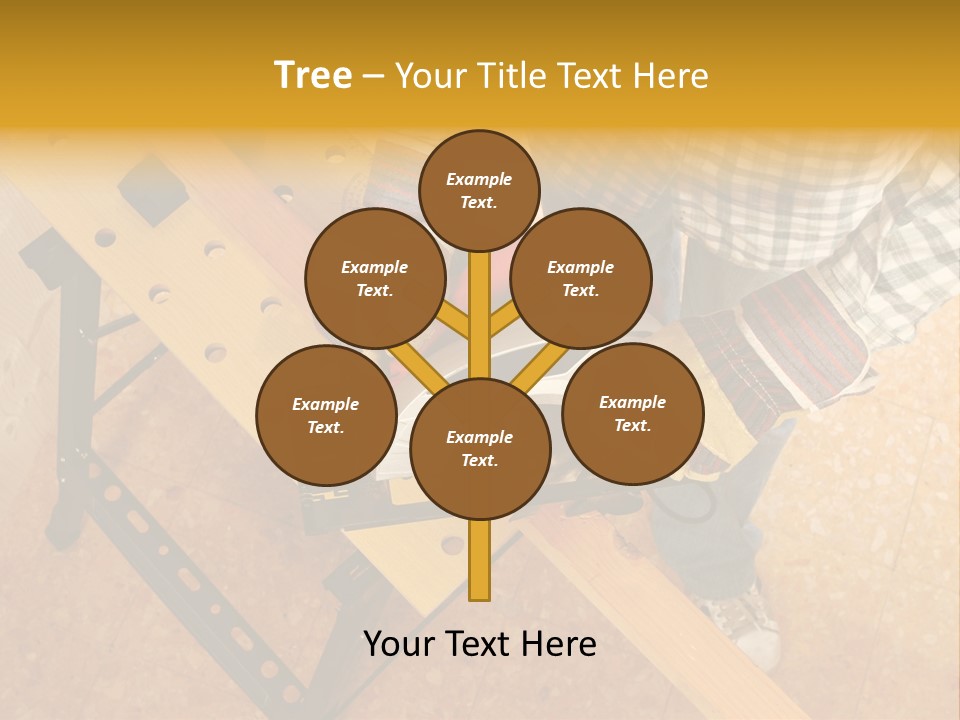 Macro Workbench Bench PowerPoint Template