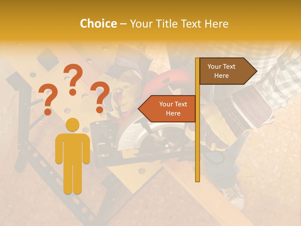 Macro Workbench Bench PowerPoint Template
