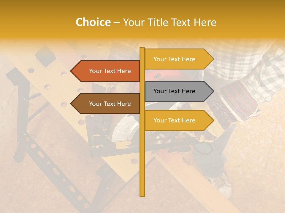 Macro Workbench Bench PowerPoint Template