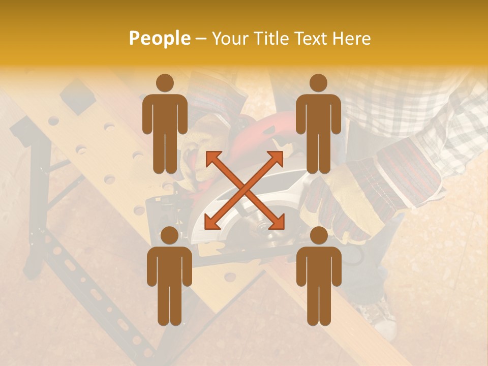 Macro Workbench Bench PowerPoint Template