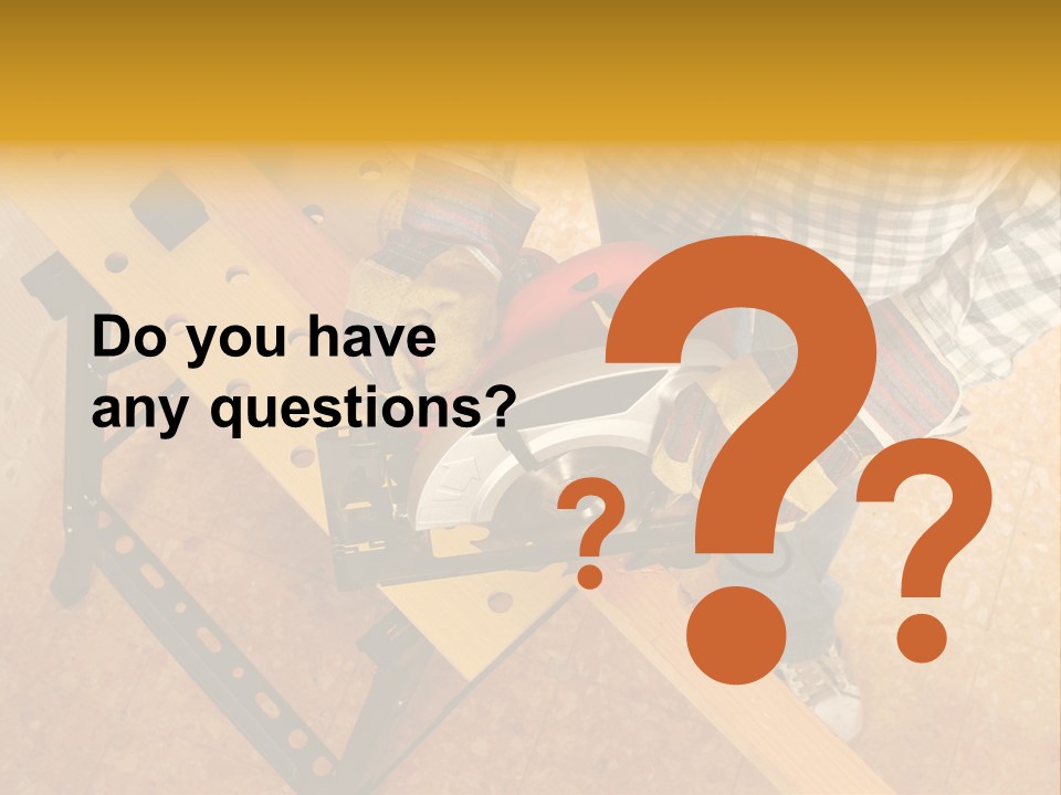 Macro Workbench Bench PowerPoint Template