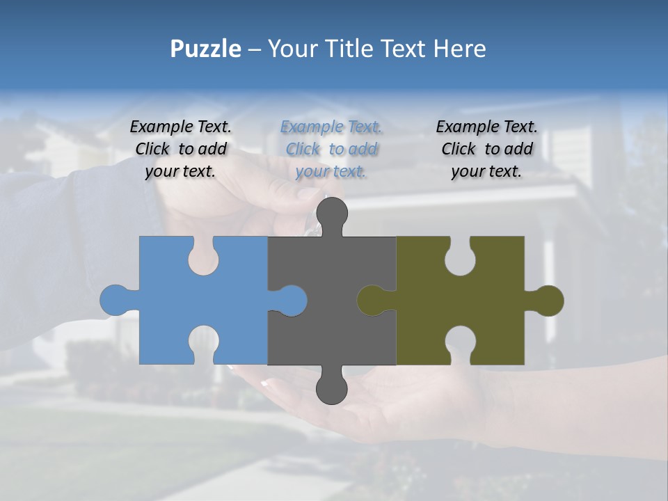 Realestate Mortgage Architecture PowerPoint Template