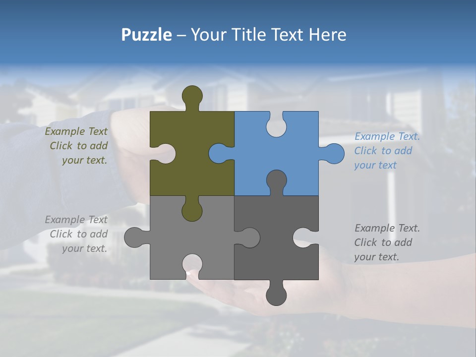 Realestate Mortgage Architecture PowerPoint Template