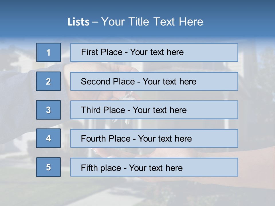 Realestate Mortgage Architecture PowerPoint Template