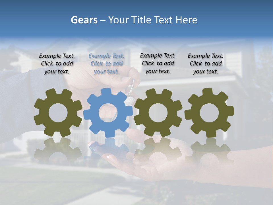 Realestate Mortgage Architecture PowerPoint Template