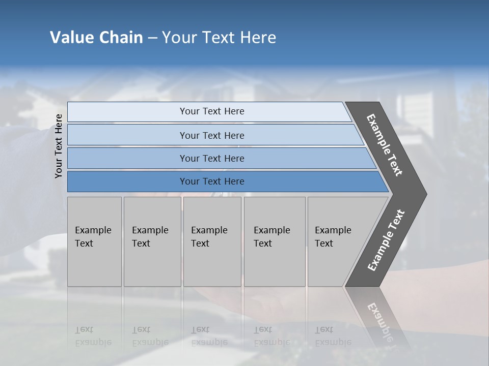 Realestate Mortgage Architecture PowerPoint Template
