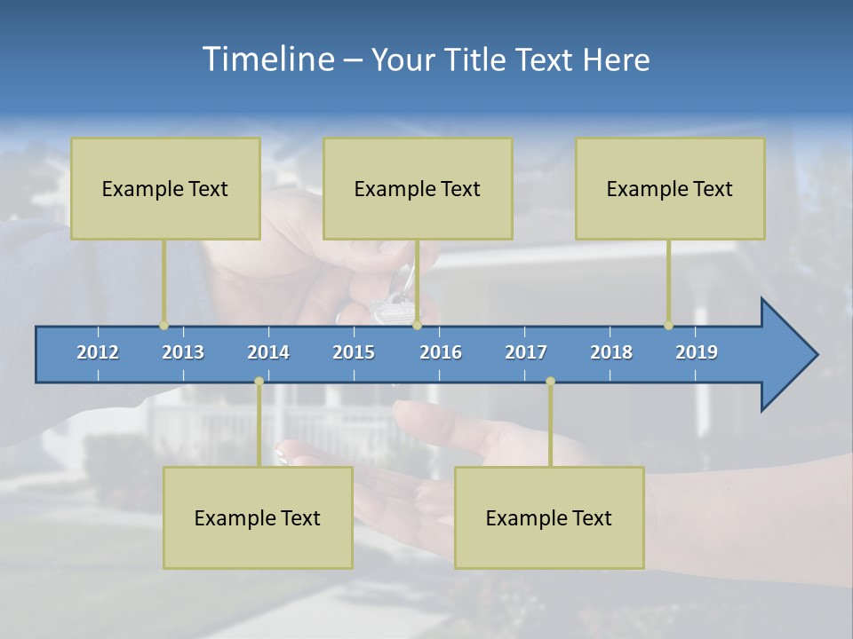 Realestate Mortgage Architecture PowerPoint Template