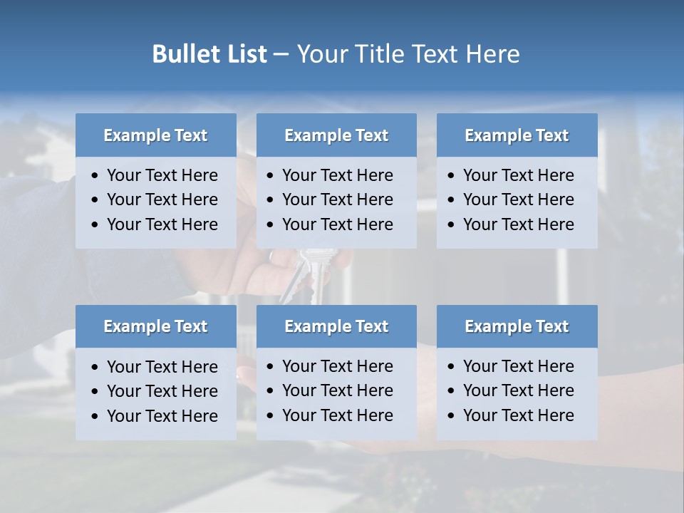 Realestate Mortgage Architecture PowerPoint Template