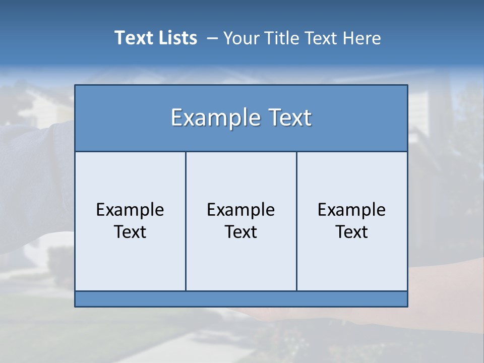 Realestate Mortgage Architecture PowerPoint Template