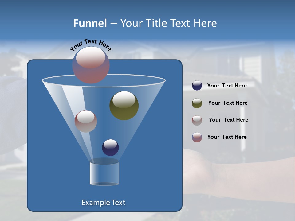 Realestate Mortgage Architecture PowerPoint Template
