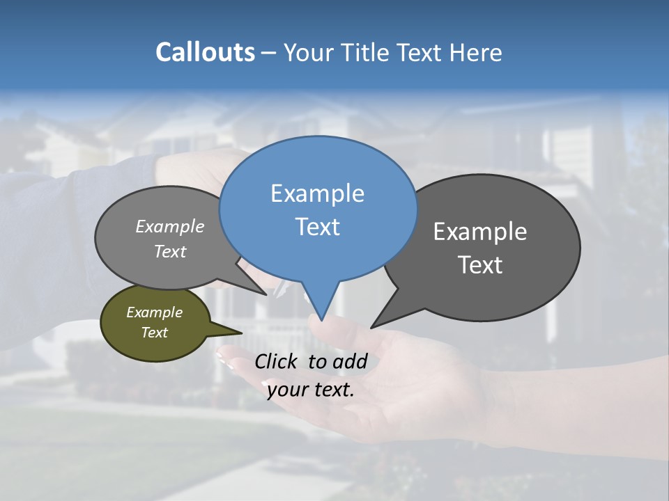 Realestate Mortgage Architecture PowerPoint Template