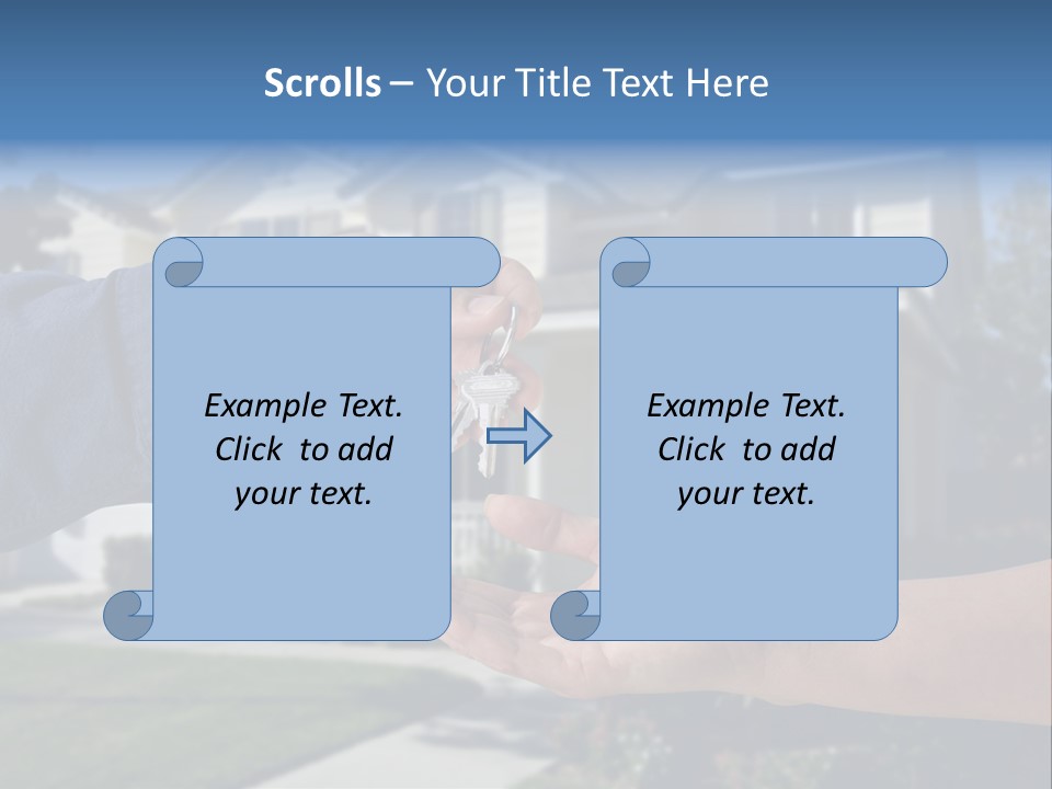 Realestate Mortgage Architecture PowerPoint Template