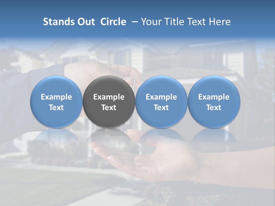 Realestate Mortgage Architecture PowerPoint Template