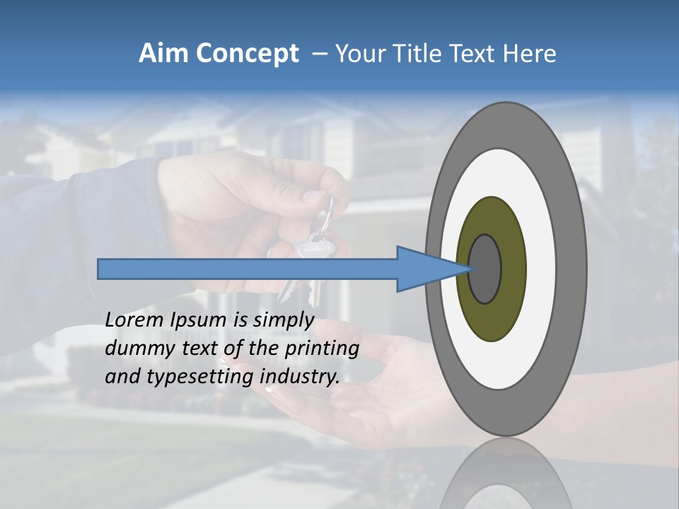 Realestate Mortgage Architecture PowerPoint Template