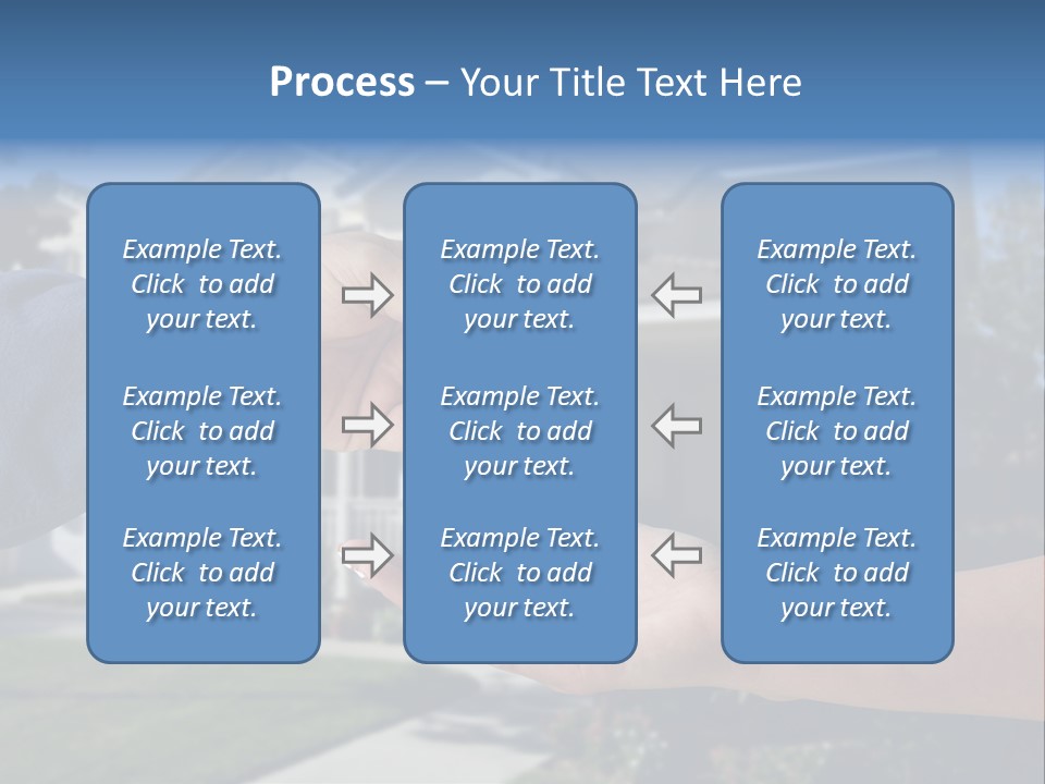 Realestate Mortgage Architecture PowerPoint Template