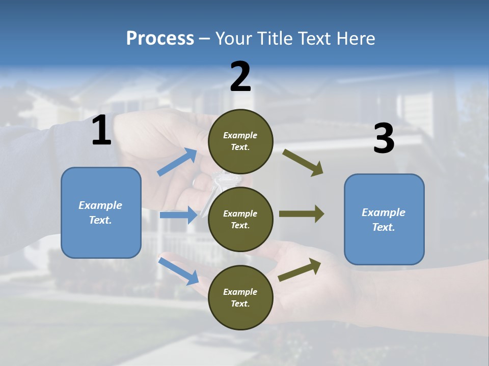 Realestate Mortgage Architecture PowerPoint Template