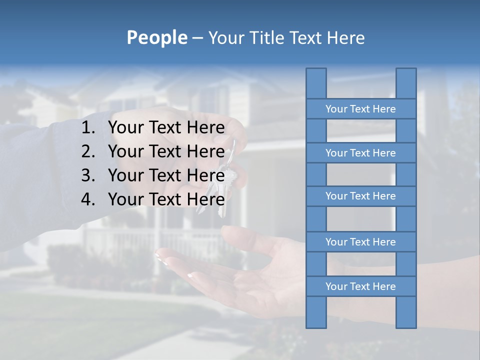 Realestate Mortgage Architecture PowerPoint Template