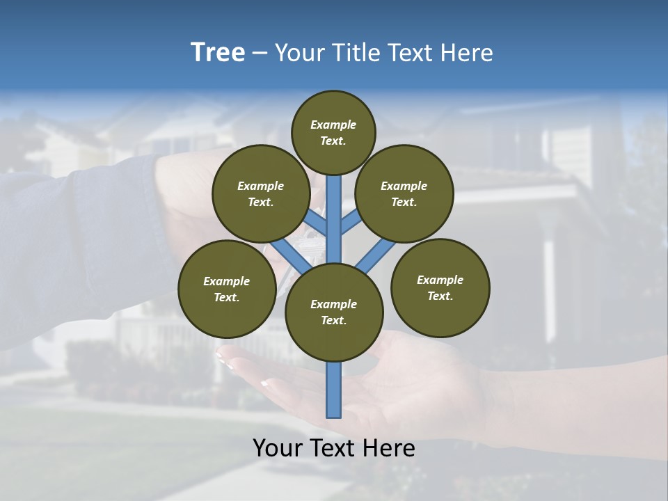 Realestate Mortgage Architecture PowerPoint Template
