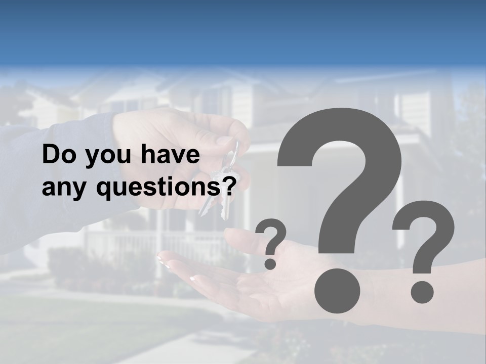 Realestate Mortgage Architecture PowerPoint Template