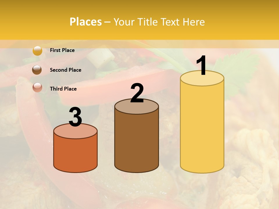 Course Bowl Rice PowerPoint Template