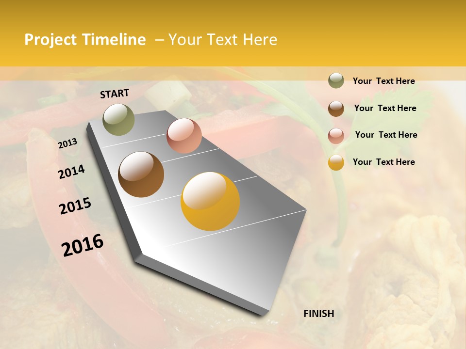 Course Bowl Rice PowerPoint Template