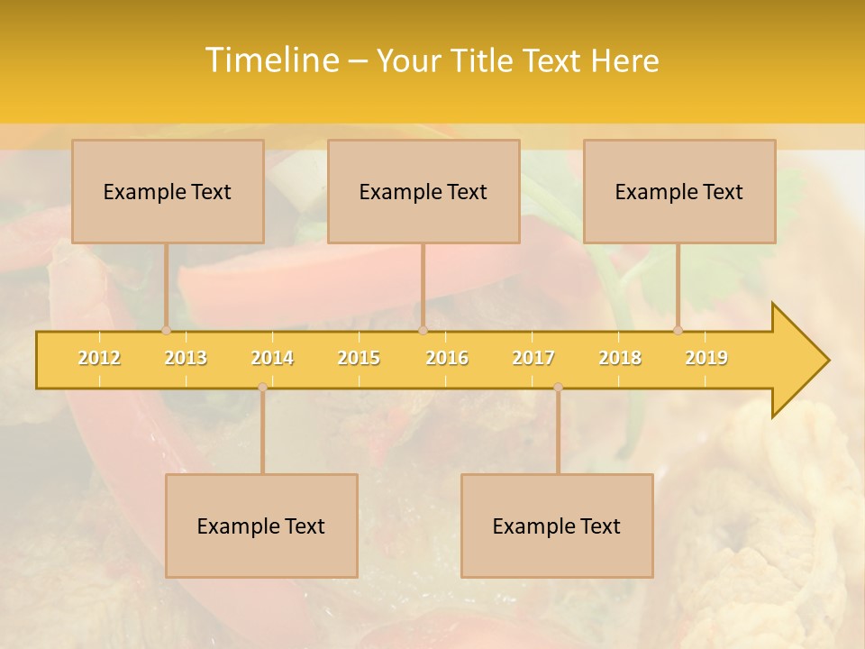Course Bowl Rice PowerPoint Template