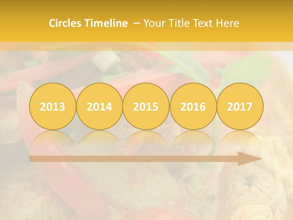 Course Bowl Rice PowerPoint Template