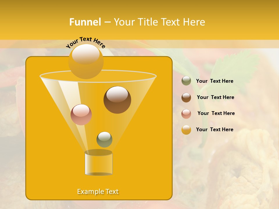 Course Bowl Rice PowerPoint Template