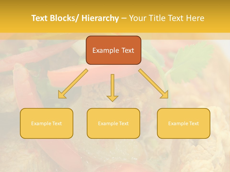 Course Bowl Rice PowerPoint Template