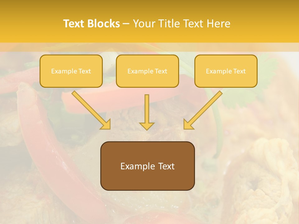 Course Bowl Rice PowerPoint Template