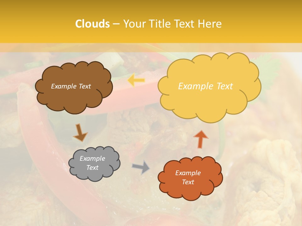 Course Bowl Rice PowerPoint Template