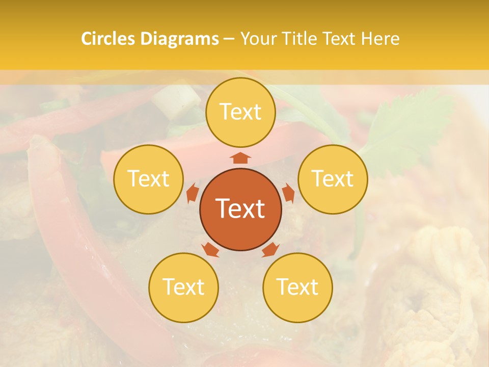 Course Bowl Rice PowerPoint Template